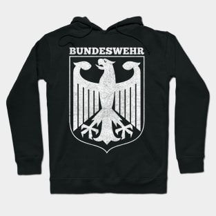 Bundeswehr / Deutsche German Coat Of Arms Faded Design #1 Hoodie